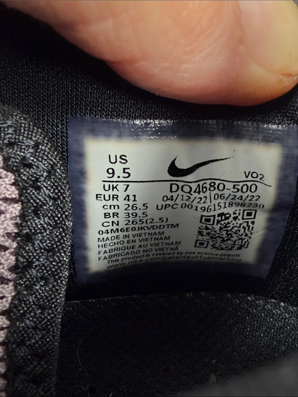 Nike Women’s SuperRep‎ Cycle 2 Next Nature Premium 'Purple Smoke'.